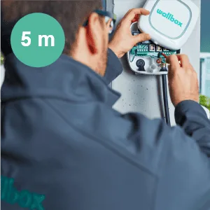 Háromfázisú töltőtelepítés csomag 5m-ig
