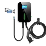 Besen 22 kW RFID fekete fali töltő 6 m Type 2 kábellel