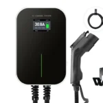 Besen Basic 7,4 kW fekete fali töltő 6 m Type 1 kábellel
