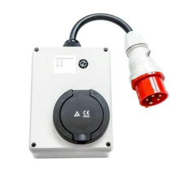 inChaNet elektromos autó állítható fali és hordozható töltő – 11kW (3x16A)