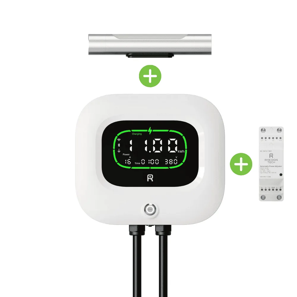 Rheidon Wallbox elektromos autó fali töltő csomag | 11 kW – 3x16A | 6m – Type 2