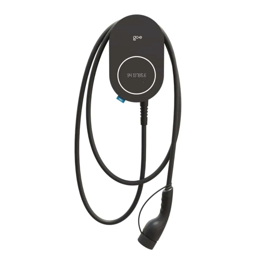 go-e Charger PRO CABLE elektromos autó fali töltő | 11 kW – 3x16A | 6m – Type 2