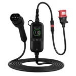 Rheidon PC200 Pro 11 kW háromfázisú hordozható töltő 7,5 m Type 2 kábellel