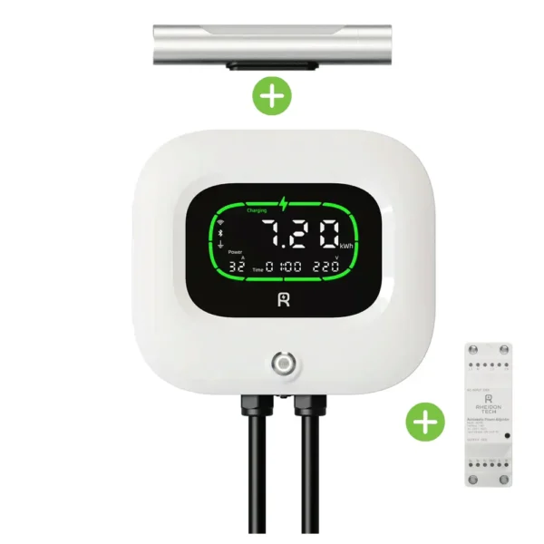 Rheidon Wallbox elektromos autó fali töltő csomag | 1x32A – 7,4 kW | 6 m – Type 2