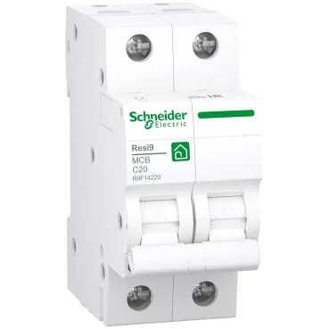 Schneider kismegszakító 2P 20A C-jelleg