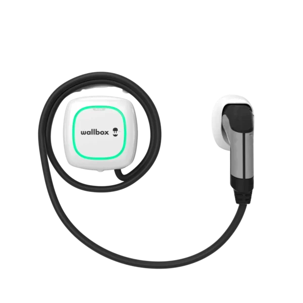 Wallbox Pulsar Plus elektromos autó fali töltő | 11 kW – 3x16A | 5m – Type 2 | fehér