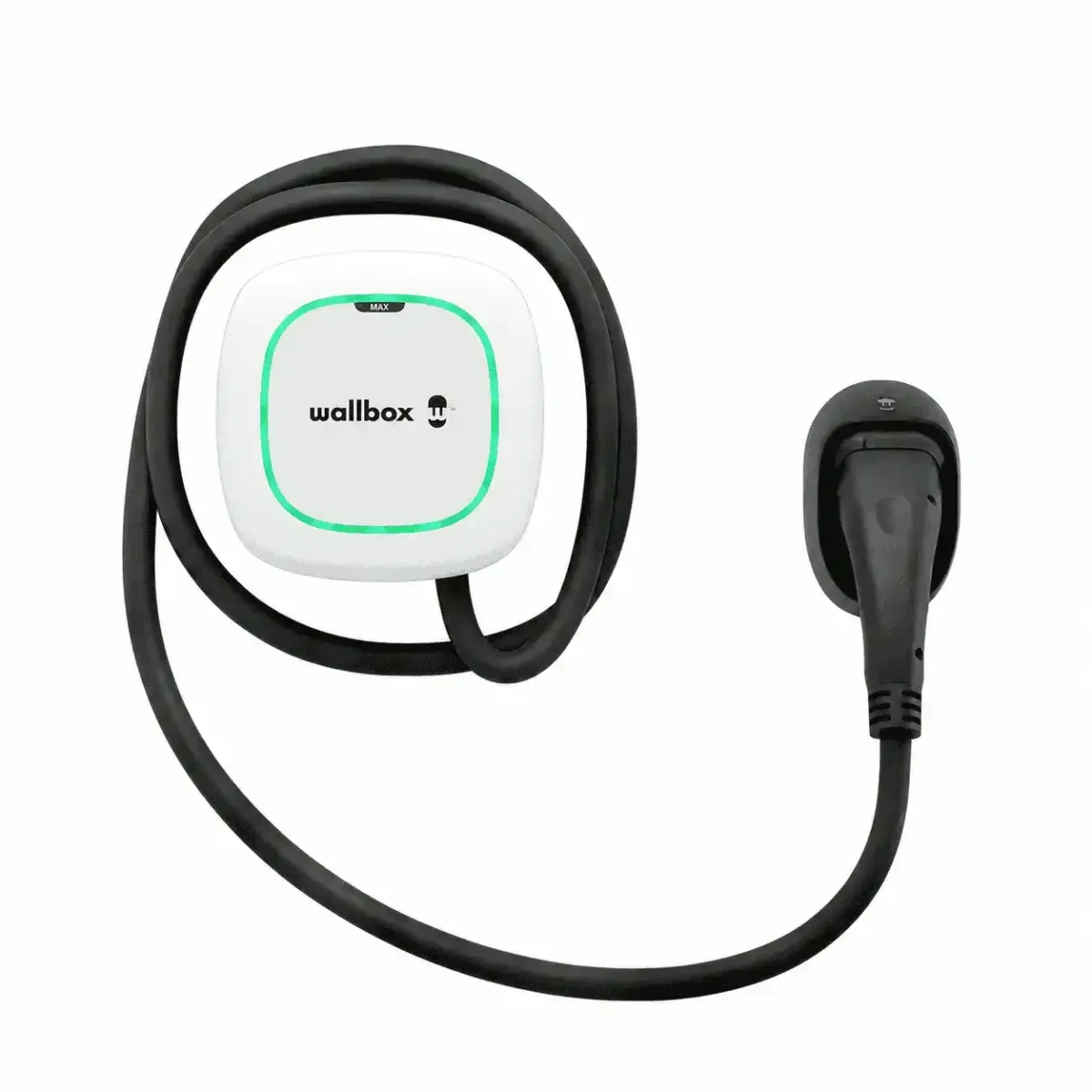 Wallbox Pulsar Max elektromos autó fali töltő | 22 kW – 3x32A | 7m – Type 2 | fehér