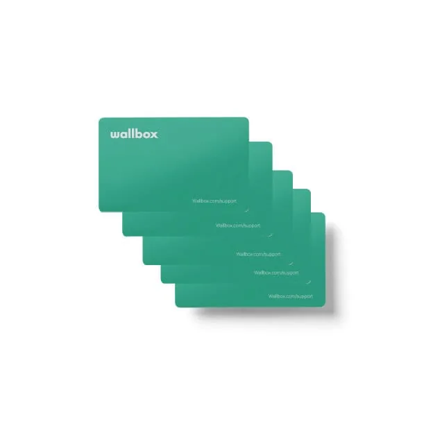 Wallbox 5db-os RFID kártyacsomag