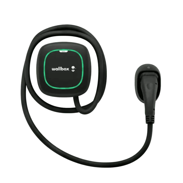 Wallbox Pulsar Max elektromos autó fali töltő | 11 kW – 3x16A | 5m – Type 2 | fekete