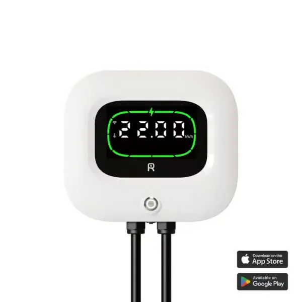 Rheidon Wallbox elektromos autó fali töltő | 22 kW – 3x32A | 6m – Type 2